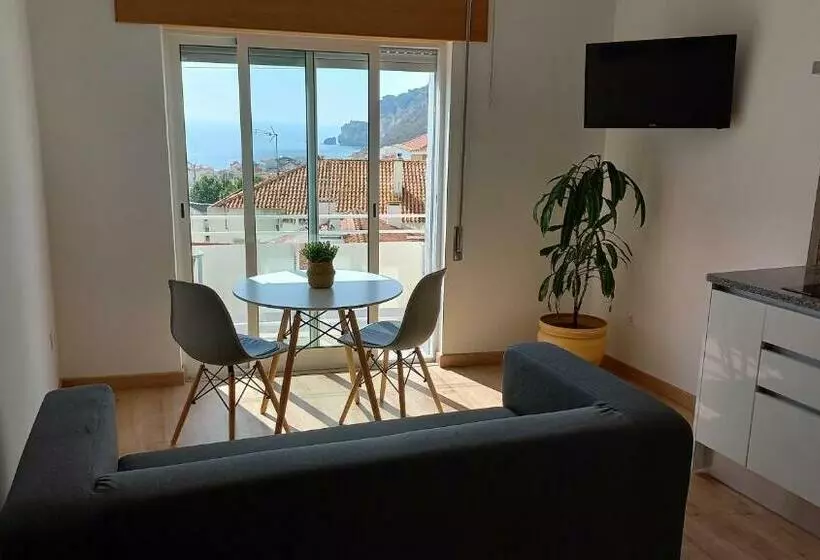 Amazing View Over The Sea And Village