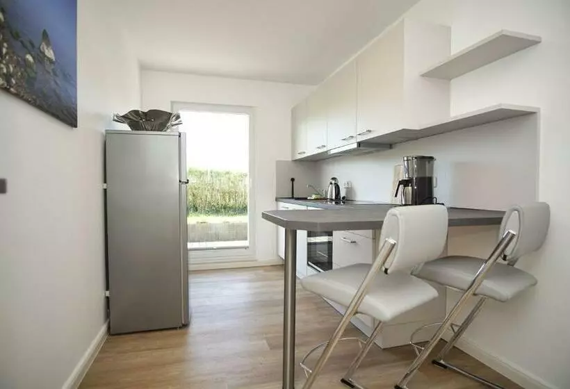 Ferienwohnung Mit Terrasse In Ruhiger Lage   Haus Südperd Fewo Strandwinde