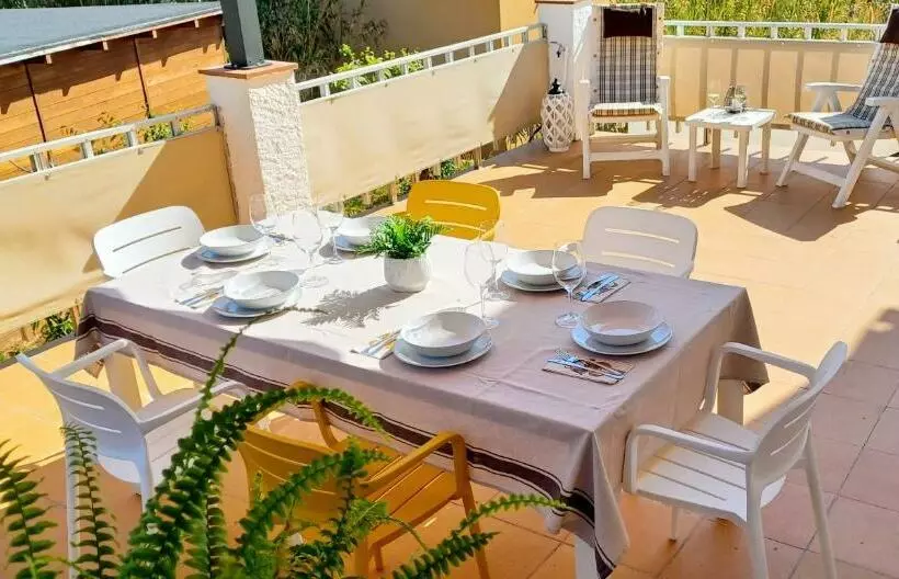 Agradable Casa Con Terraza En S Agaró