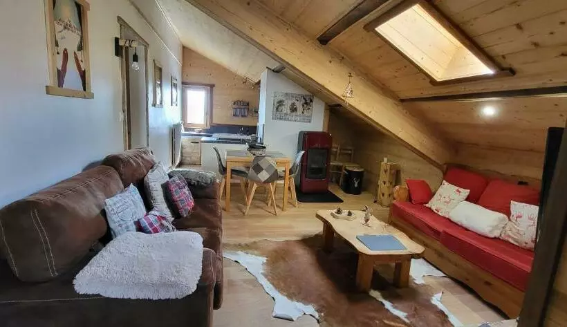 Appartement Style Montagne Avec Spa