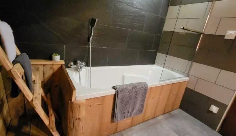 Appartement Style Montagne Avec Spa