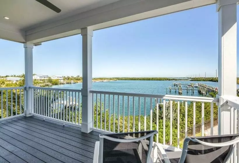 Contemporary Waves By Brightwild Huge Pool, Dock