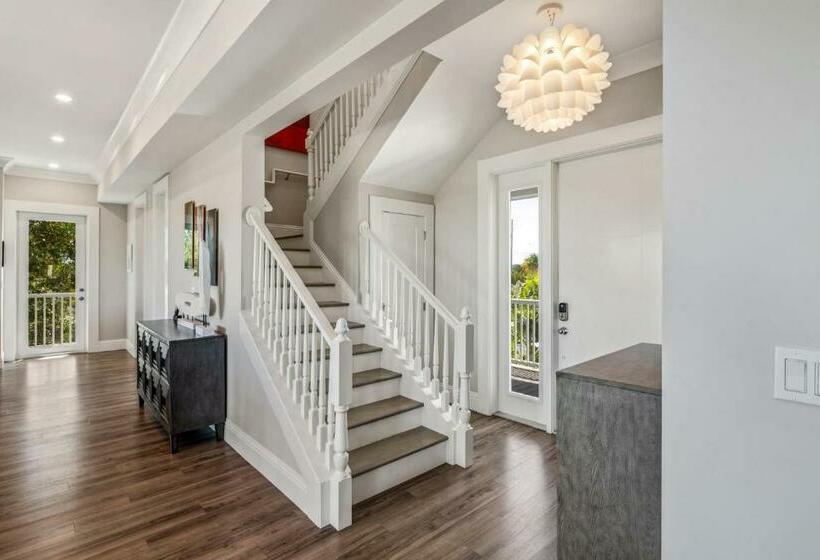 Contemporary Waves By Brightwild Huge Pool, Dock