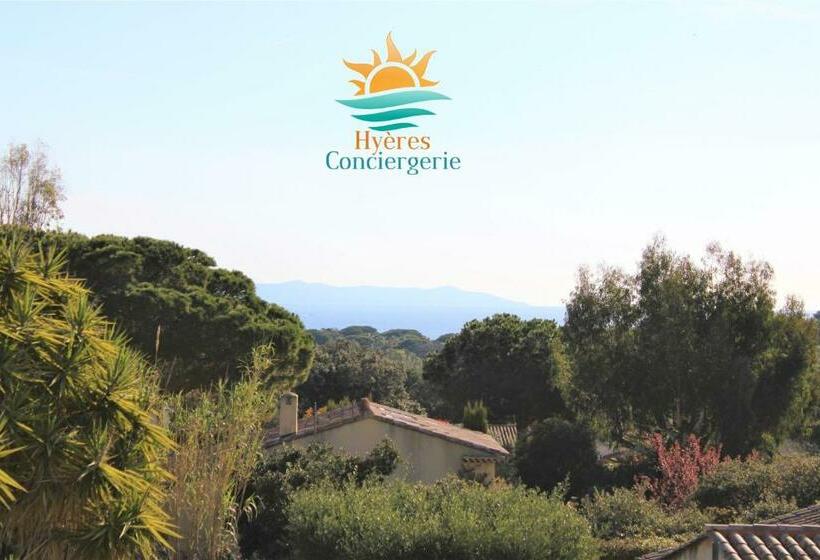 Giens Rdj T3 Indépendant Terrasse Vue Mer By Hc