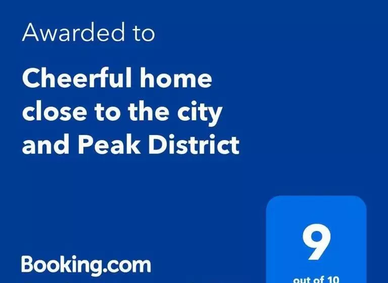 Cheerful Home Close To The City And Peak District