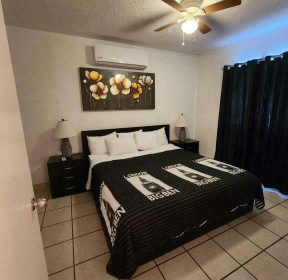 Very Secured House 7 Minutes From The Beach