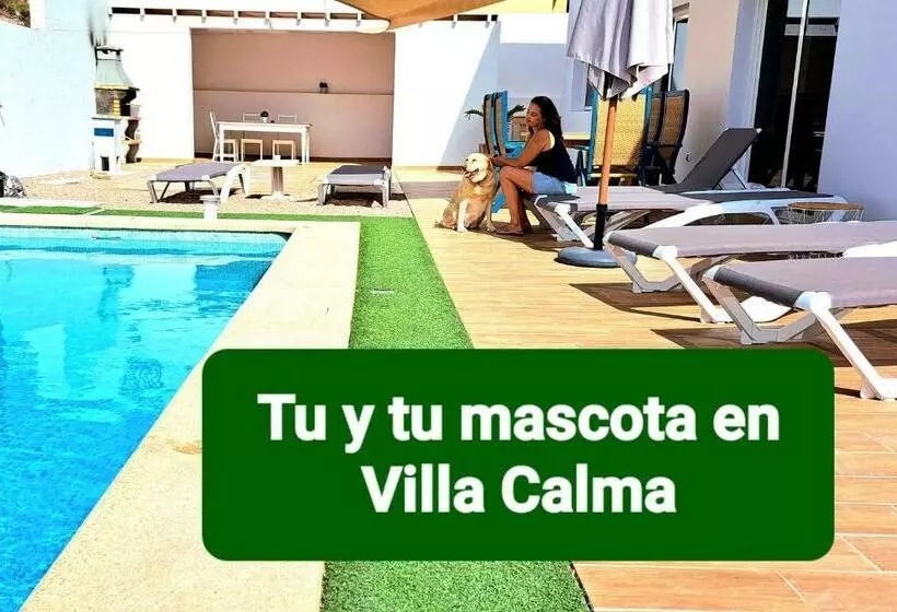 Villa Calma Climatized Pool Private Jacuzzi Spa In Tarajalejo