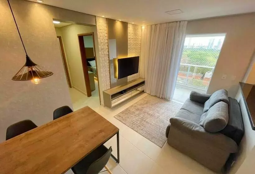 Palmas Experience   Apartamento Brisa, No Centro, Vista Lago!