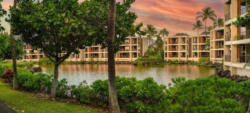 Mauna Lani Terrace G102   Lagoon View Terrace Suite   Upscale Luxury Waterfront