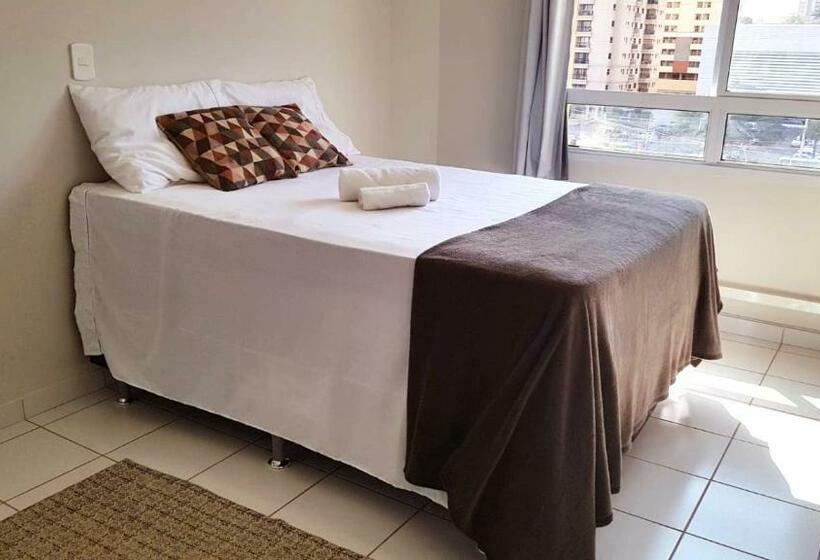 Flat Com Wifi, Pisicina E Estacionamento