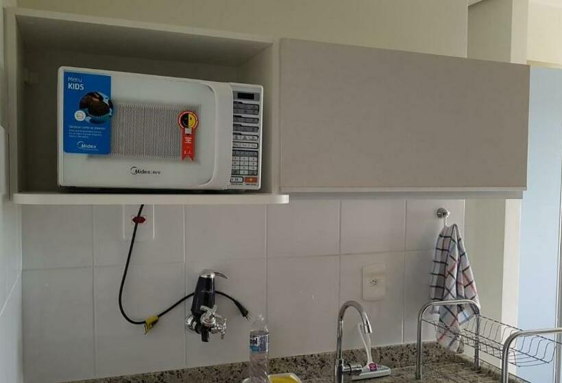 Flat Com Wifi, Pisicina E Estacionamento