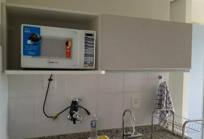 Flat Com Wifi, Pisicina E Estacionamento