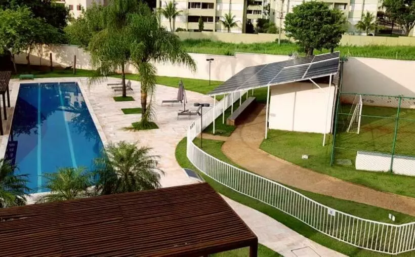 Flat Com Wifi, Pisicina E Estacionamento