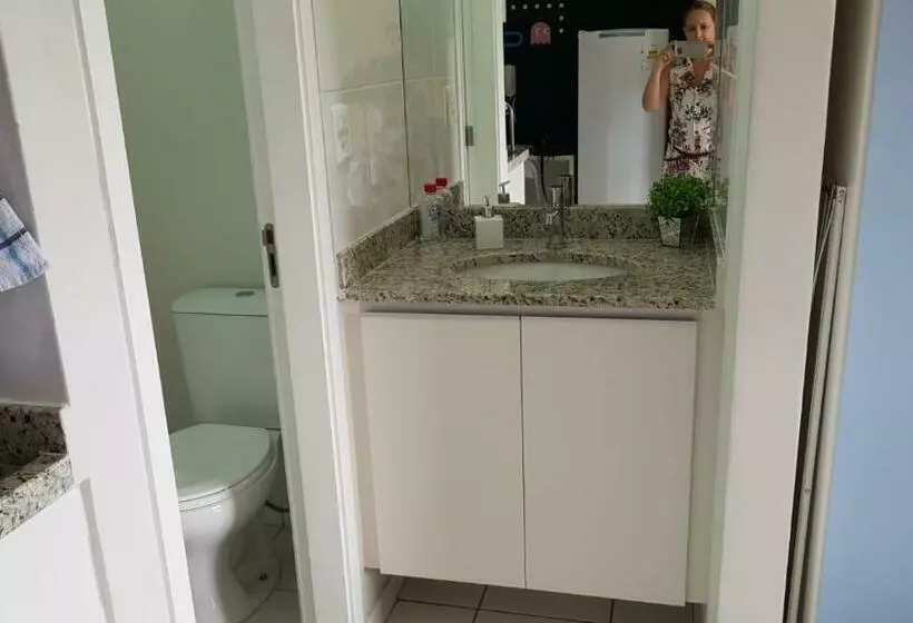 Flat Com Wifi, Pisicina E Estacionamento