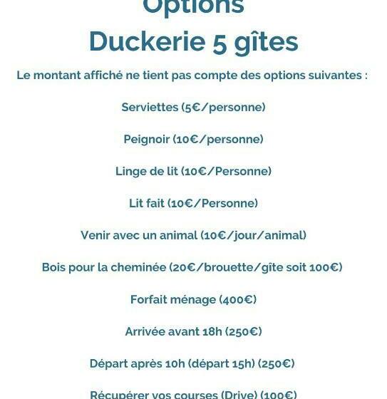 Duckerie 55pers 5 Gîtes Spa 15min Mer