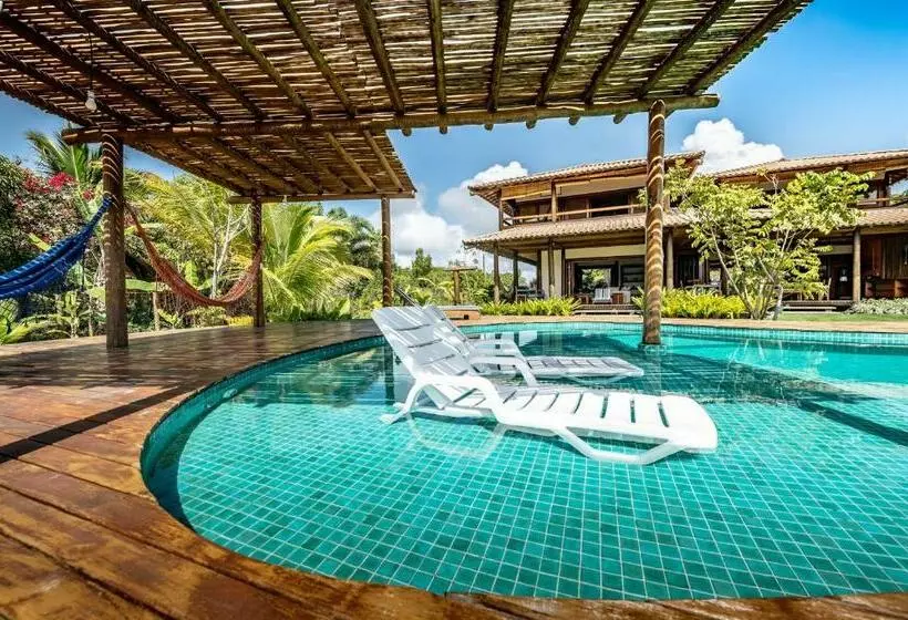 Casa Frente Ao Mar No Melhor Local Da Barra Grande