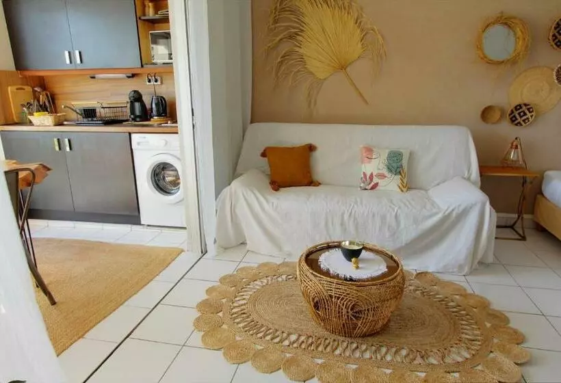 Yucca Flow T1 De Charme Accès Privé Plage Gosier