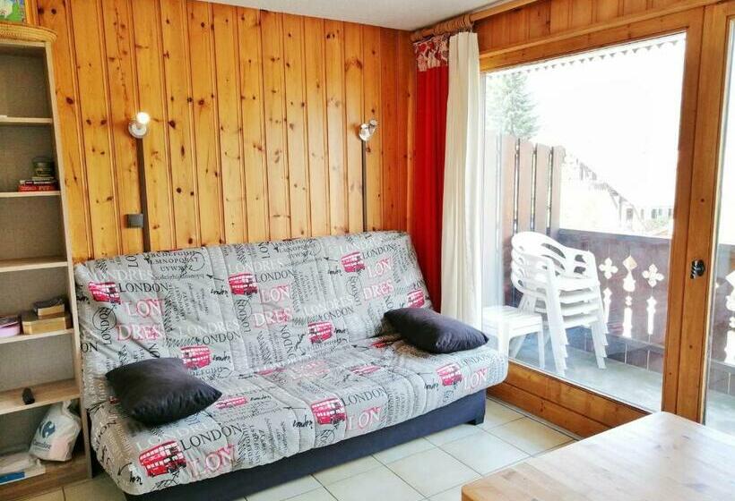 Studio Cosy Avec Balcon, Au Pied Du Télécabine Et Pistes, Centre Village à 150m, 4 Couchages Fr 1