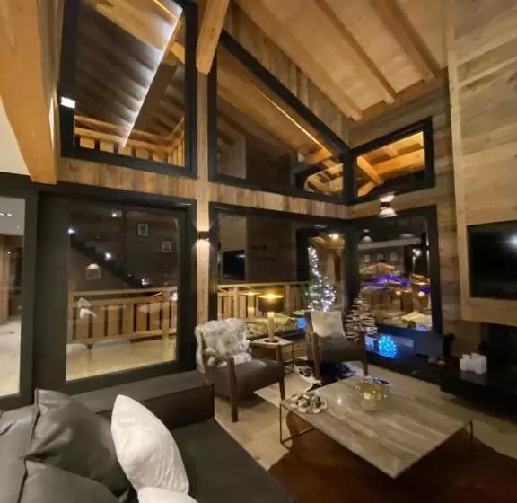 Chalet Aguila   Jacuzzi Et Sauna Panoramique   Construit En 2023