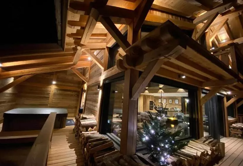 Chalet Aguila   Jacuzzi Et Sauna Panoramique   Construit En 2023