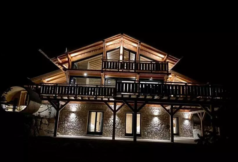 Chalet Aguila   Jacuzzi Et Sauna Panoramique   Construit En 2023