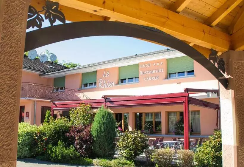 호텔 Le Rhien Hôtel Restaurant