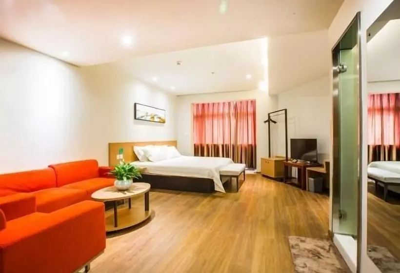 Hotelli Jinjiang Inn Style Xinyang Railway Station Tianrun Plaza