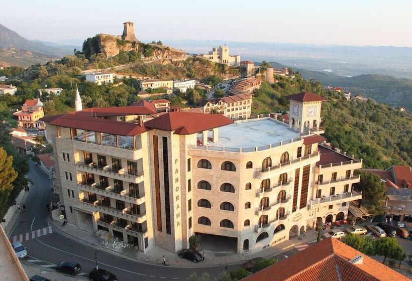 هتل Panorama Kruje View On The Castle And The Old Town
