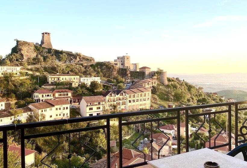 هتل Panorama Kruje View On The Castle And The Old Town