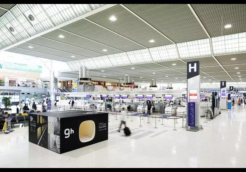 בית מלון כפרי 9h Nine Hours Narita Airport