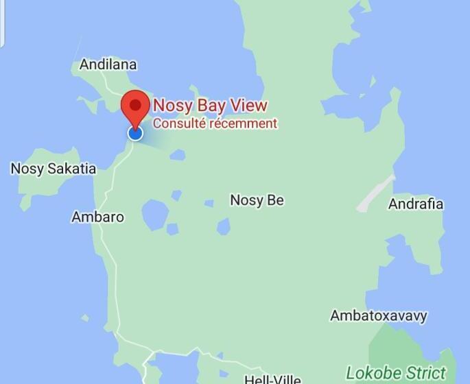 تختخواب و صبحانه Nosy Bay View