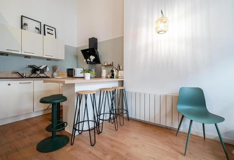 Mon Appart Hôtel   Gare De Limoges   Charmant Duplex 1 Et 2 Chambres   Parking En Supp