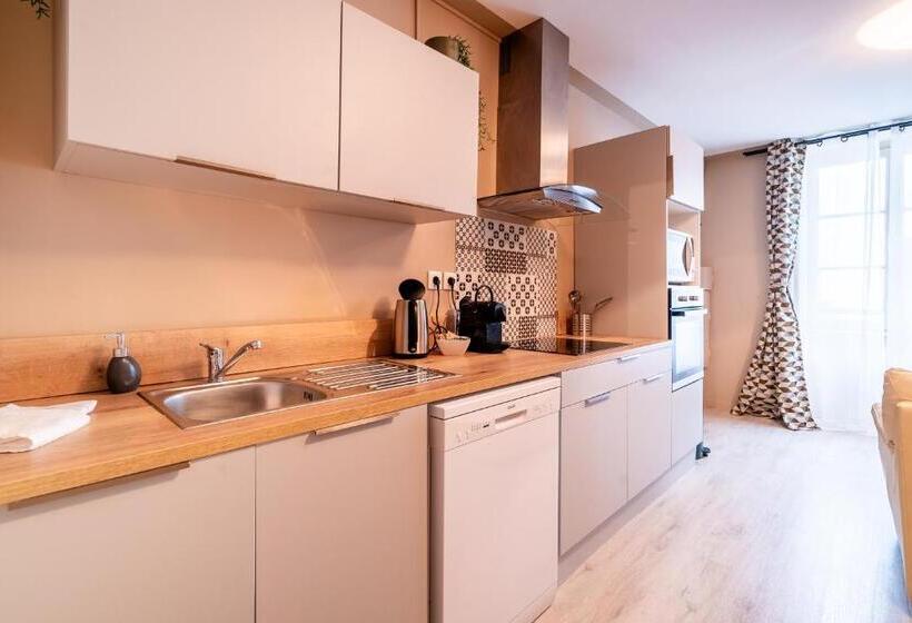 Mon Appart Hôtel   Gare De Limoges   Charmant Duplex 1 Et 2 Chambres   Parking En Supp