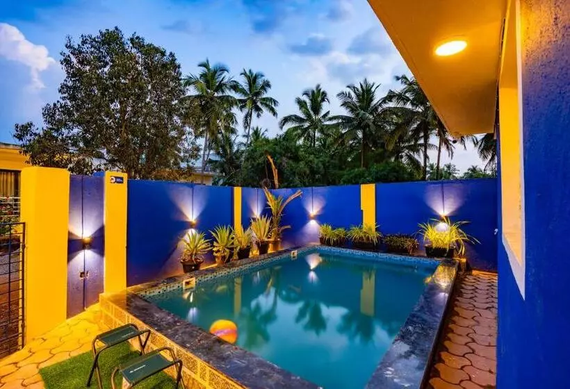 ユースホステル Shalom Backpackers Anjuna Goa