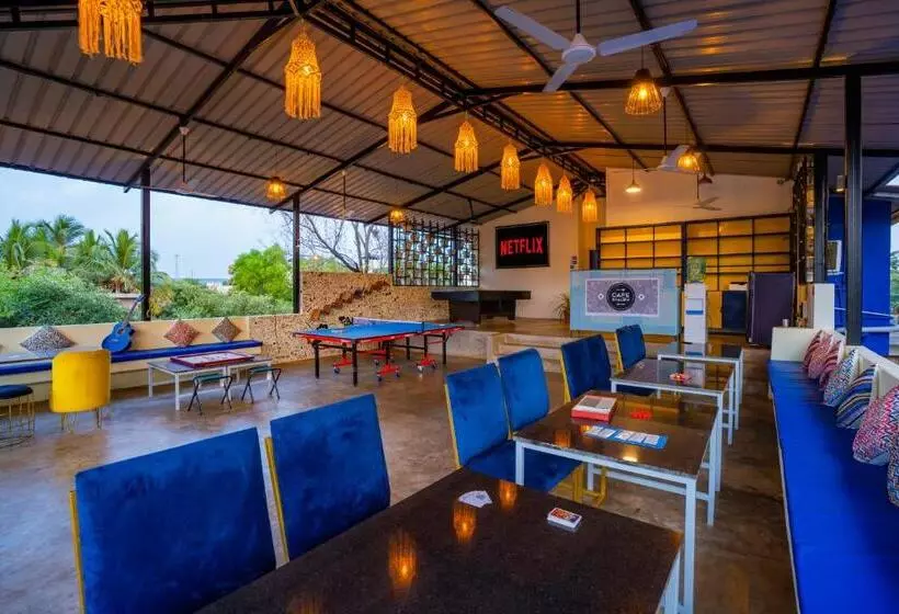 ユースホステル Shalom Backpackers Anjuna Goa