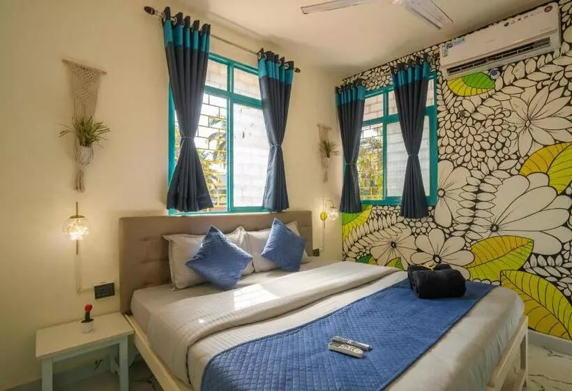 ユースホステル Shalom Backpackers Anjuna Goa