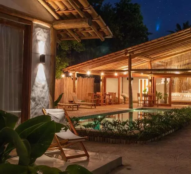 ペンション Pousada Nossa Casa Cumuruxatiba