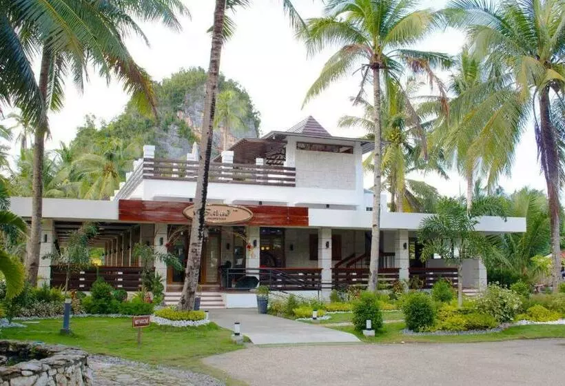 ホテル Caluwayan Palm Island Resort & Restaurant
