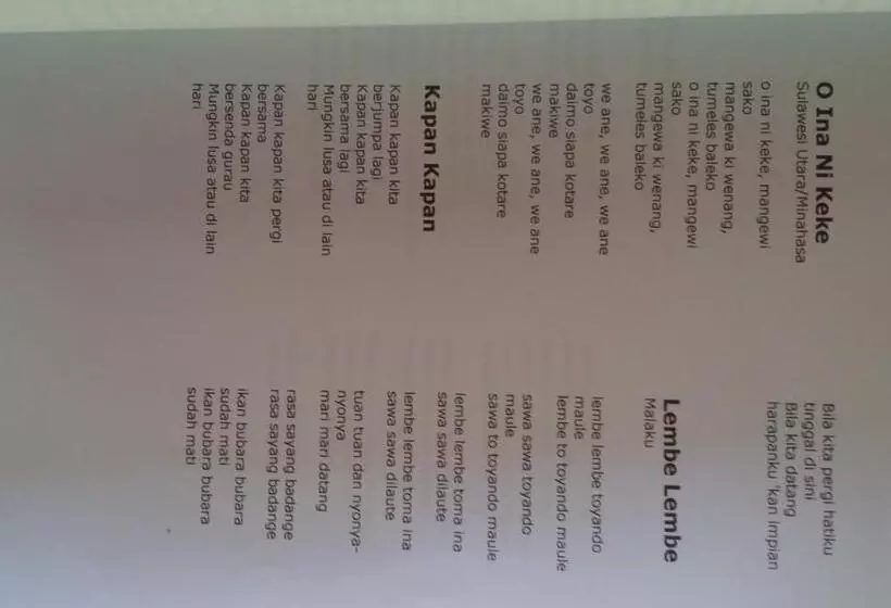 Majatalo Sendowan Baru Amurang