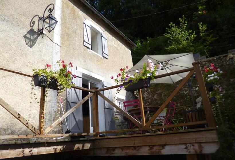 مبيت وإفطار Le Moulin De Cors