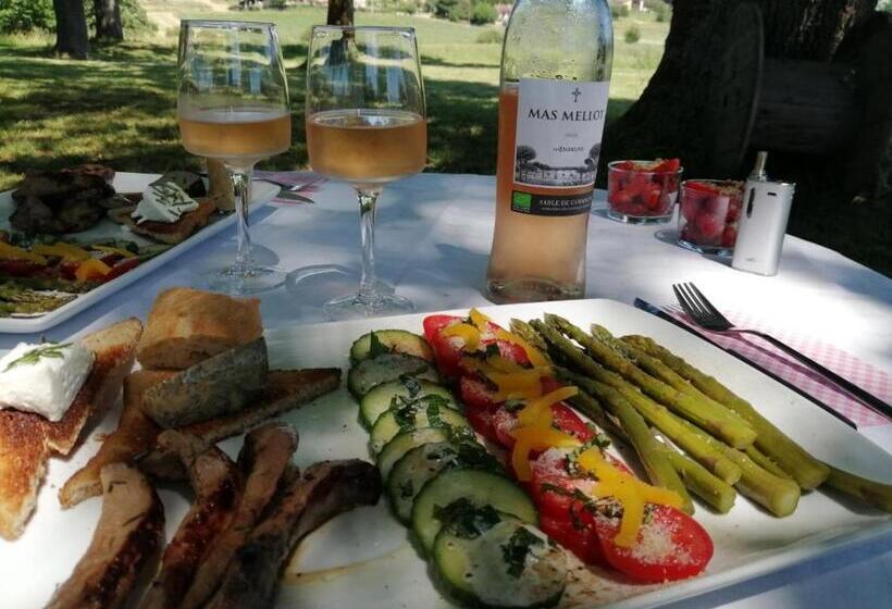 צימר Maison Maupas Chambre Rouge