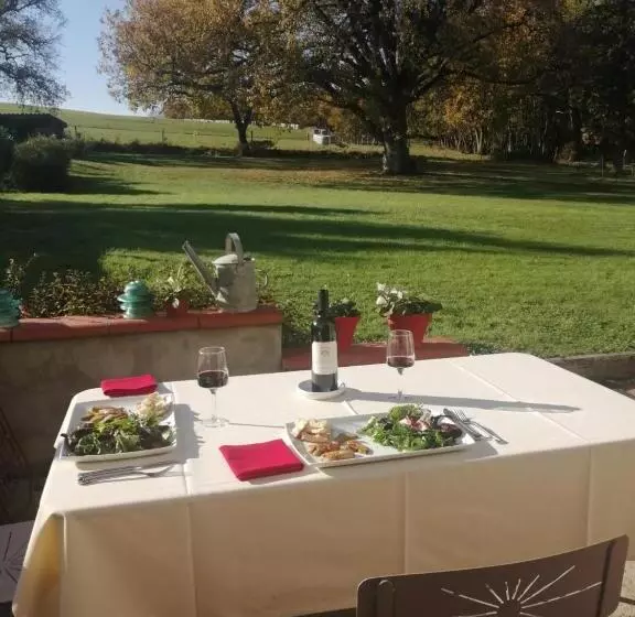 Aamiaismajoitus (B&B) Maison Maupas Chambre Rouge