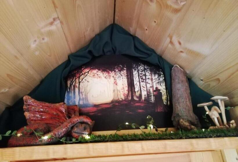 مبيت وإفطار La Chaumière Des Elfes, énigmes Et Magie