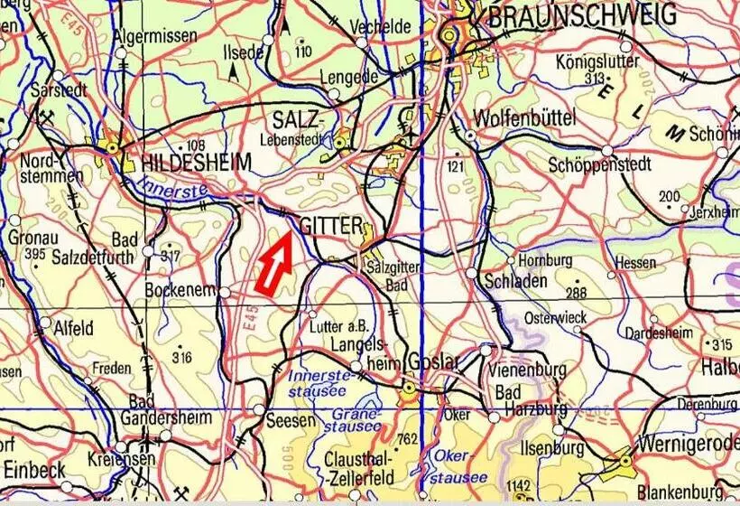 Aamiaismajoitus (B&B) Landhaus Nauenburg