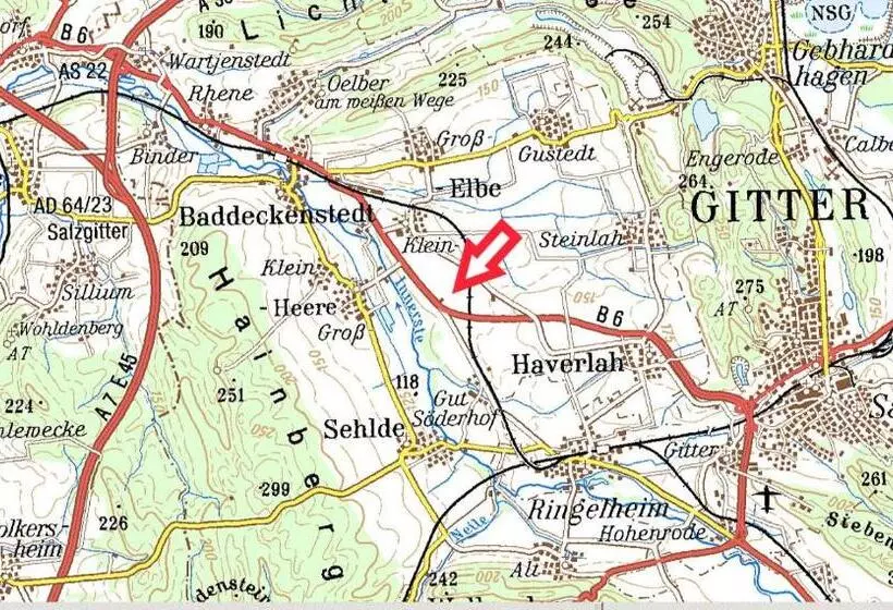 Aamiaismajoitus (B&B) Landhaus Nauenburg