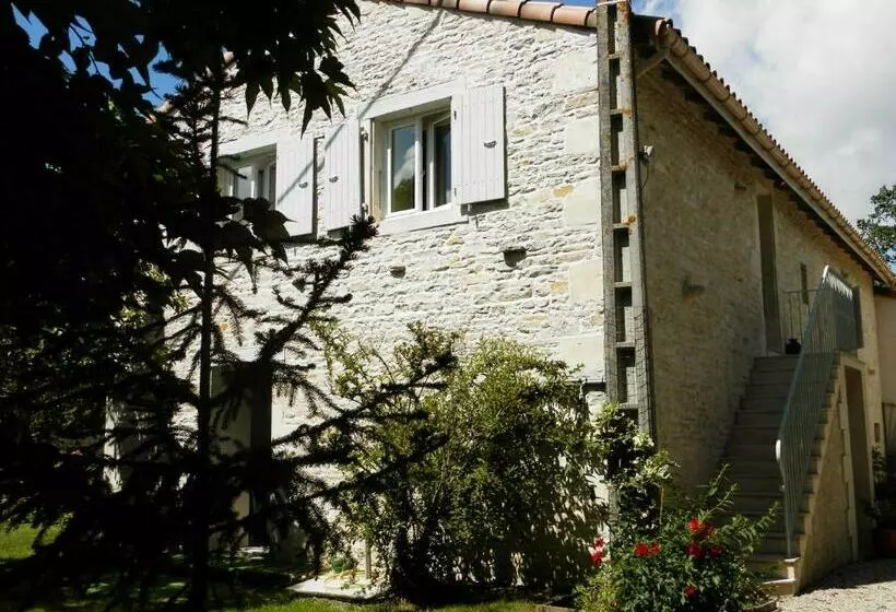 ベッドアンドブレックファースト Au Pré Du Mignon Aux Portes Du Marais Poitevin