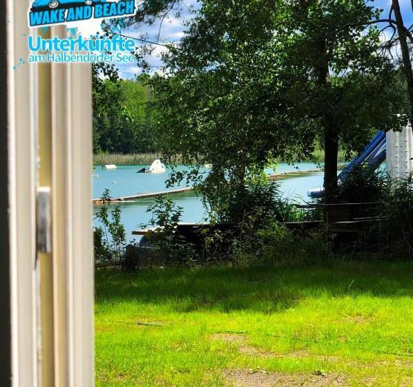 Пансион Unterkünfte Bei Wake And Beach Am Halbendorfer See
