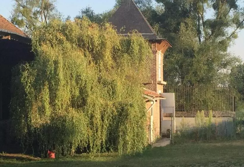 ベッドアンドブレックファースト Double Room On Farm