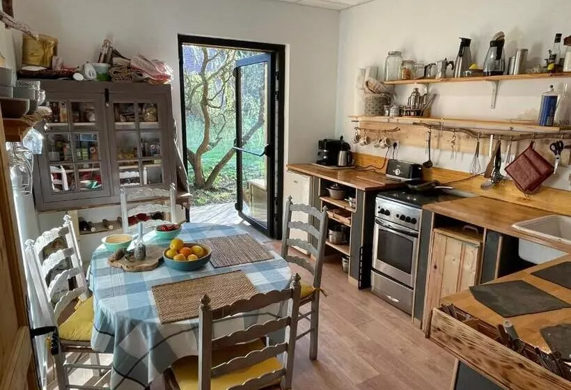 ベッドアンドブレックファースト Double Room On Farm