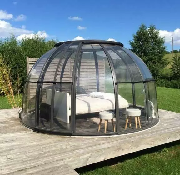 Aamiaismajoitus (B&B) Les Nuits Insolites De La Mothe   Hébergement En Bulle Ou Tiny House Avec Spa Privatif